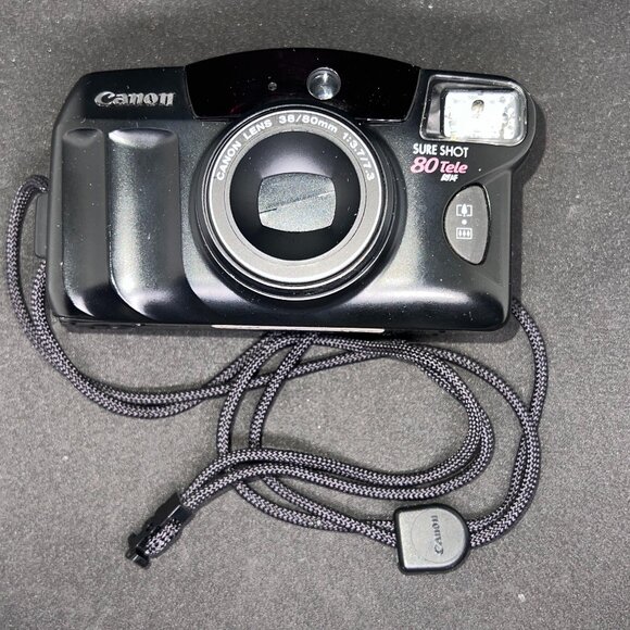 Title: Canon Sure Shot 80 Tele / Autoboy S / Prima Super 80 – Tested & Working - Picture 1 of 6